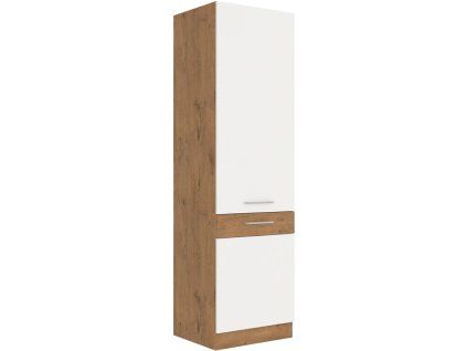 Kuchyňská skříňka Vega 60 DK 210 2F dub lancelot/bílý lesk