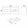 Komoda Simplicity 232 černý mat