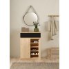 Botník Simplicity 209 jackson hickory/černý mat