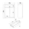 Botník Simplicity 209 jackson hickory/černý mat