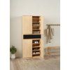 Botník Simplicity 210 jackson hickory/černý mat