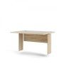 Výškově nastavitelný psací stůl Office 80400/382 dub sonoma/silver grey