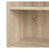 Knihovna Office 80400/146 dub sonoma