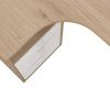 Psací stůl rohový Sigal 600/03 jackson hickory/bílá