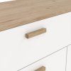 Komoda Iker 714 jackson hickory/bílá