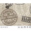 Postel Ninya 140x200 coffee/MS80