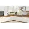 Kuchyňská skříňka Vega 60 D 1F dub lancelot/bílý lesk