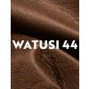 Relaxační křeslo ušák René tmavě hnědé Watusi 44